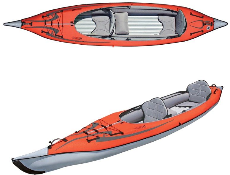 inflatable kayak ae advancedframe convertible red kjkaeafcred