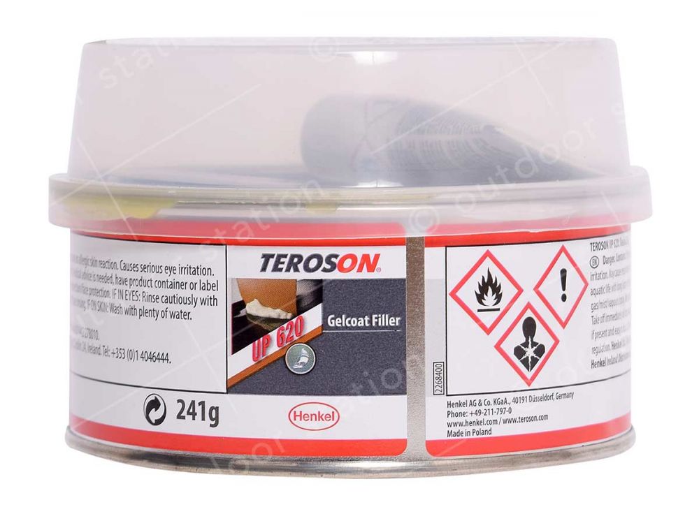 teroson gelcoat filler for boat hull or glass fibre panels