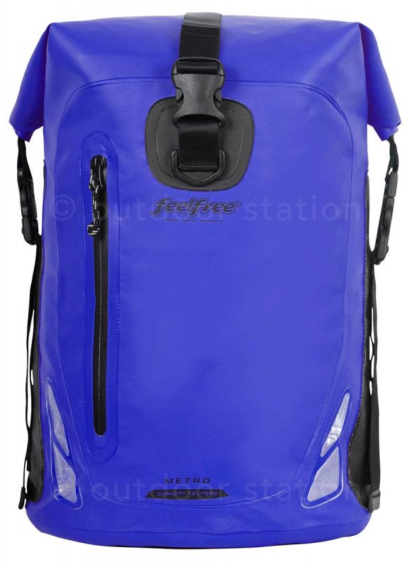Waterproof motorcycle backpack Feelfree Metro 15L Blue