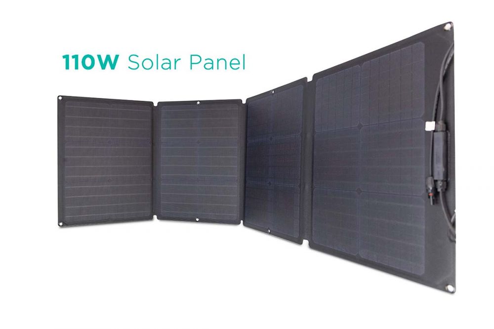 ecoflow portable solar panels 110w