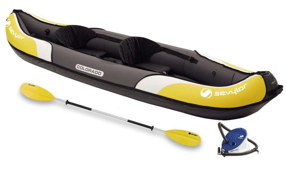 sevylor inflatable kayak colorado kit