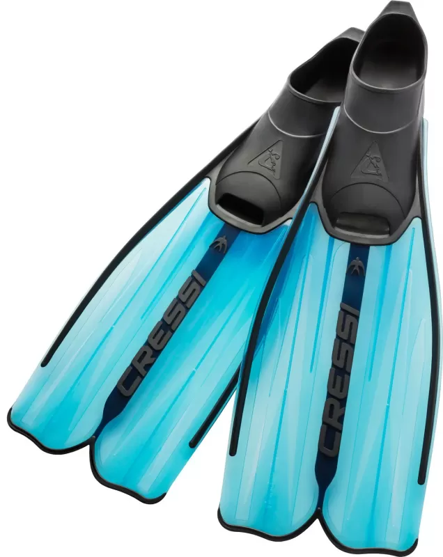 Diving fins Cressi Rondinella 45-46 aqua blue