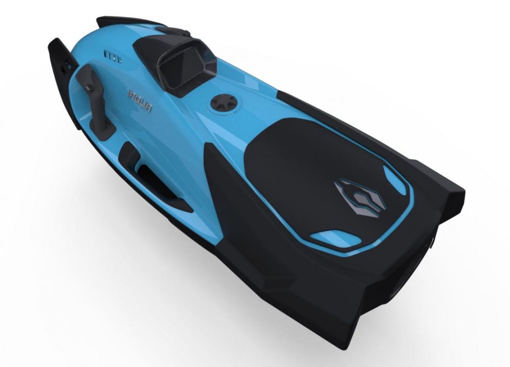 iAqua Sea Scooter SeaDart MAX+ Bahamas blue