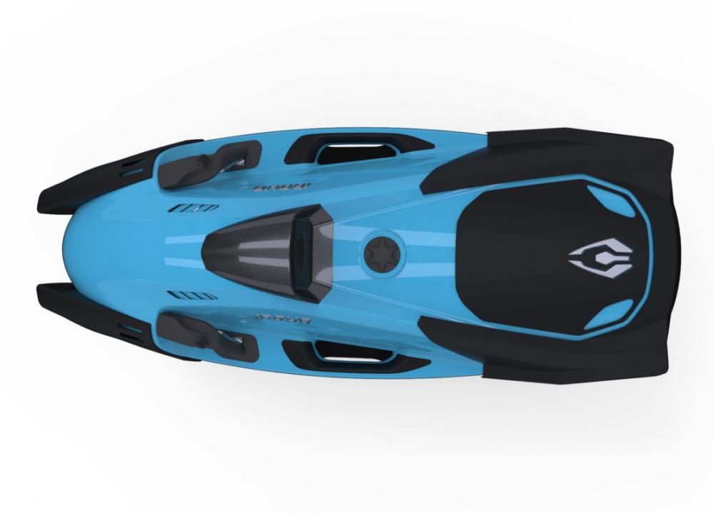 iAqua Sea Scooter SeaDart MAX+ Bahamas blue