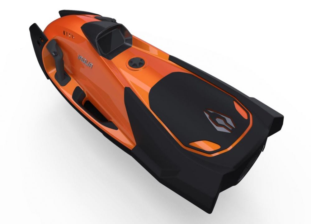 iAqua Sea Scooter SeaDart MAX+ Corsica orange