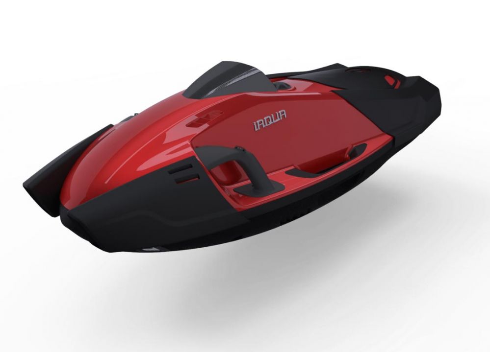 iAqua Sea Scooter SeaDart MAX+ Portside red