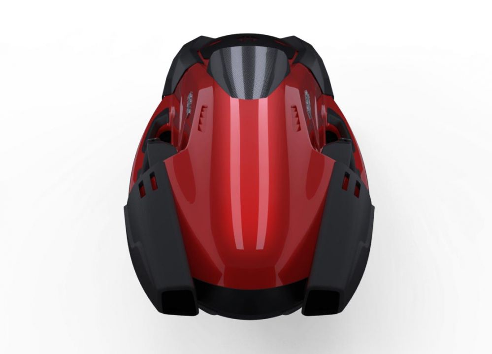 iAqua Sea Scooter SeaDart MAX+ Portside red