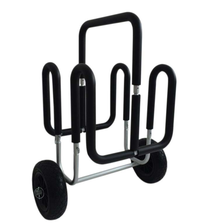 Angle sup trolley for paddle board transport DOUBLE