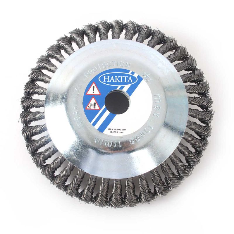 hakita steel trimmer brush