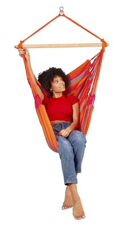 La Siesta hammock chair Domingo Basic toucan