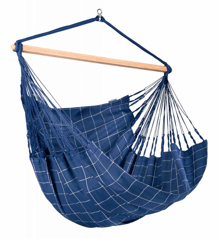 La Siesta hammock chair Domingo Kingsize marine
