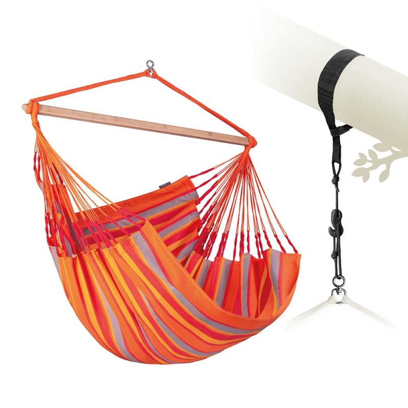 La Siesta hammock chair Domingo Kingsize toucan