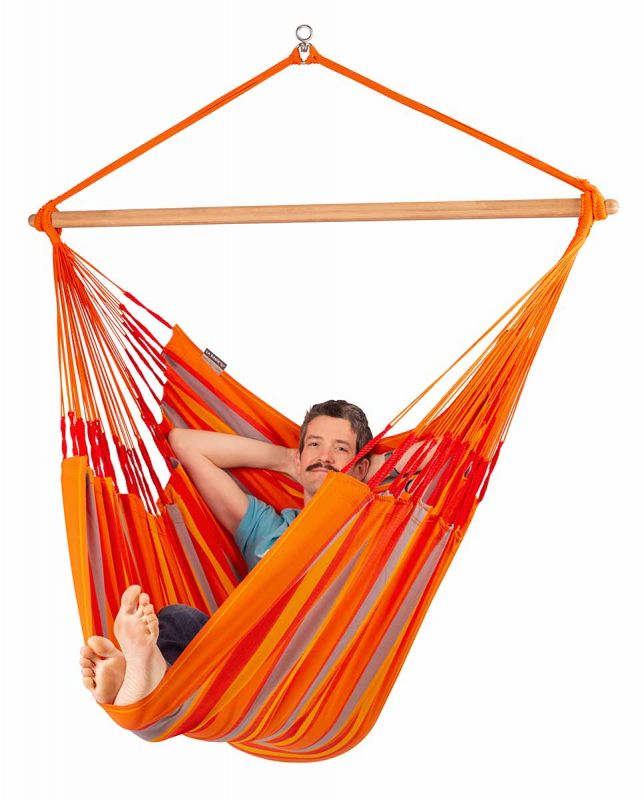 La Siesta hammock chair Domingo Kingsize toucan