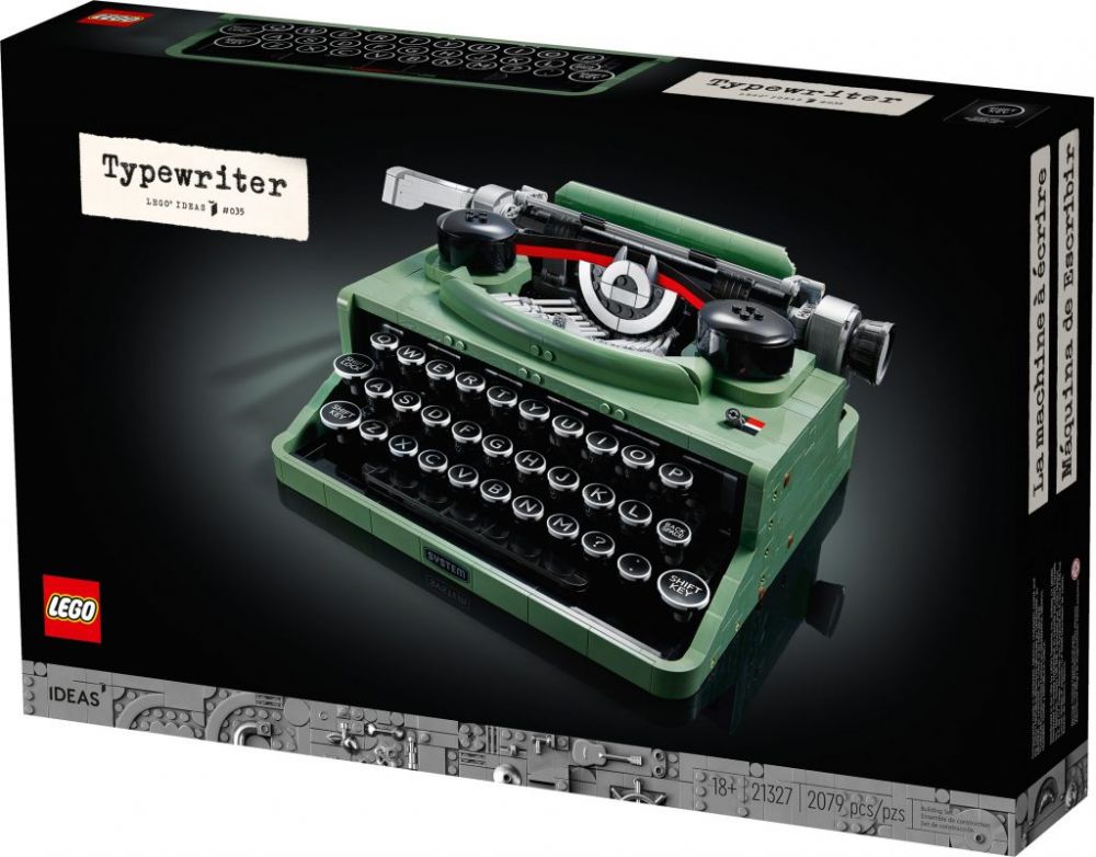 lego ideas typewriter 21327 