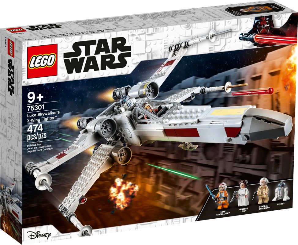 lego star wars luke skywalkers x wing fighter 75301 uk