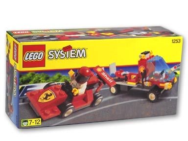 lego system shell car transporter 1253 