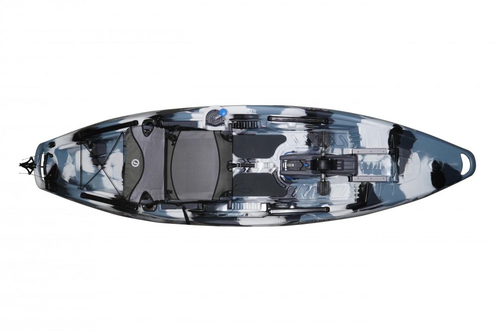 Fishing kayak Feelfree Moken 10 Pedaldrive winter camo