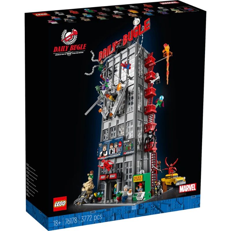  lego marvel daily bugle 76178