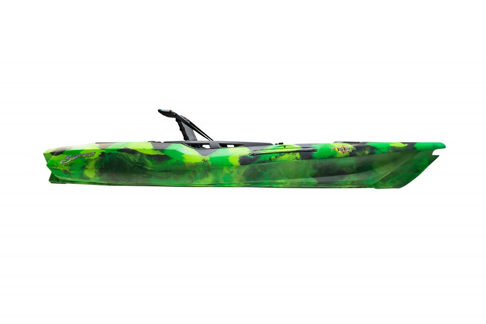 Big Fish 105 fishing kayak lime camouflage