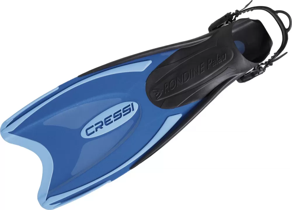 Adjustable open-heel fins Cressi Sub Palau XS/S - EU 35/38 blue
