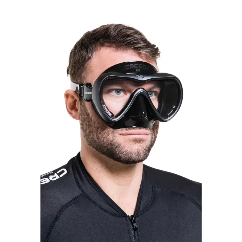 Anti-Fog dive mask CRESSI A1 blue