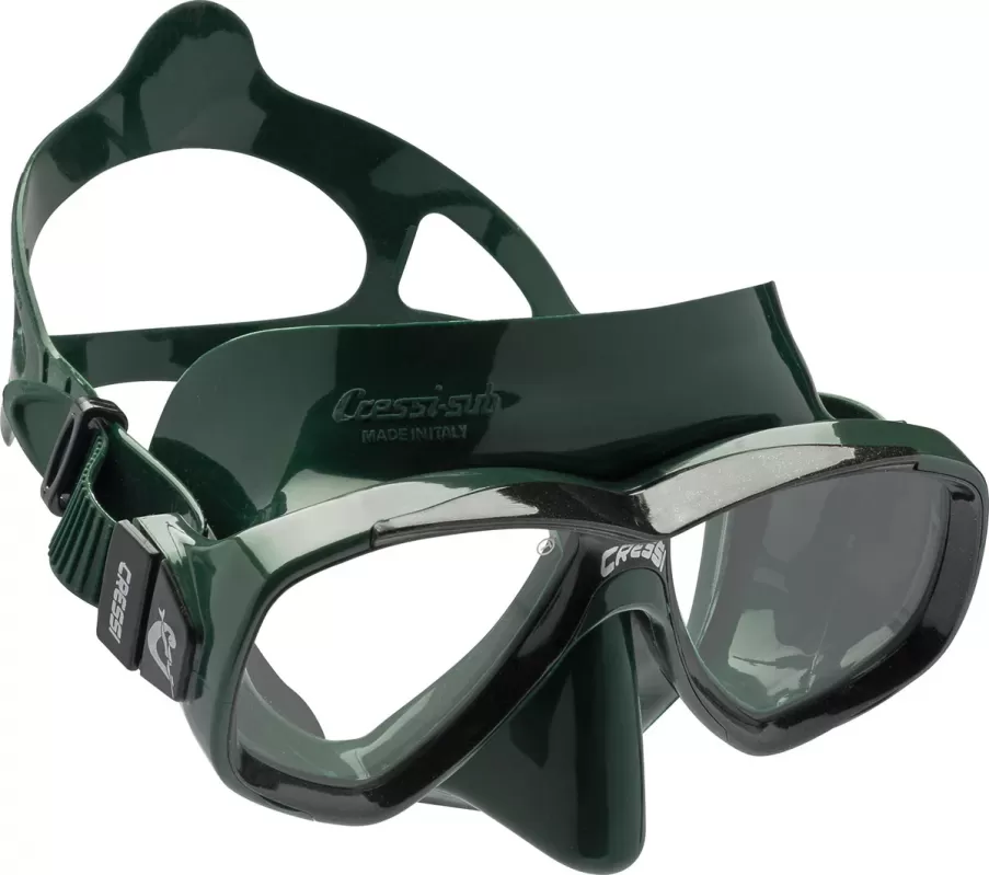 Classic diving mask CRESSI Perla transparent black