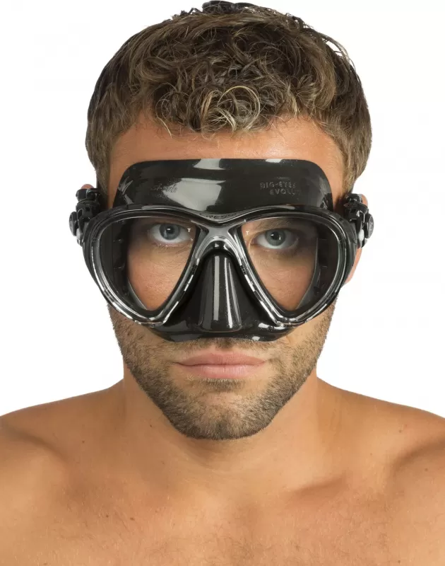 Diving mask CRESSI Big Eyes black