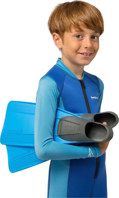 Fins for kids Cressi Sub Clio 27/29 blue