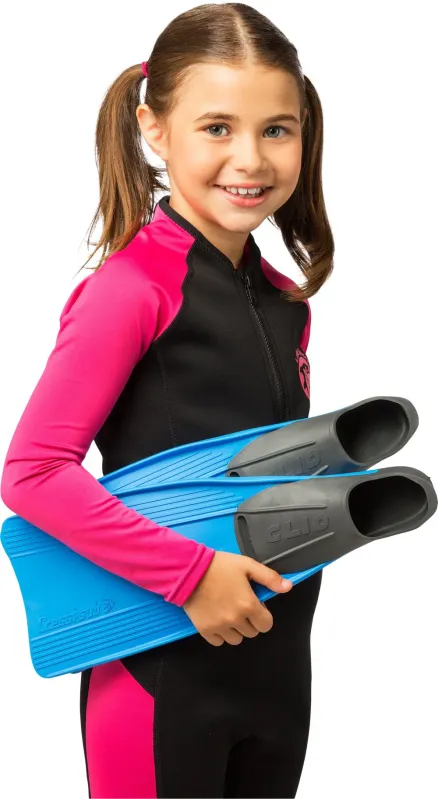 Fins for kids Cressi Sub Clio 27/29 blue