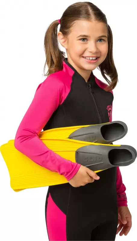 Fins for kids Cressi Sub Clio 27/29 yellow