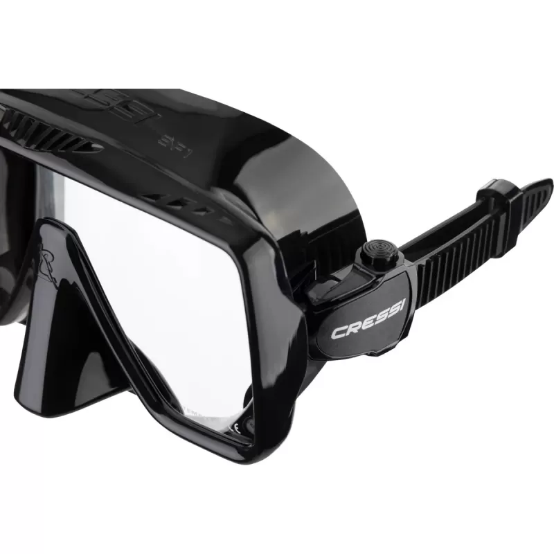 Frameless diving mask Cressi Sub SF1 black