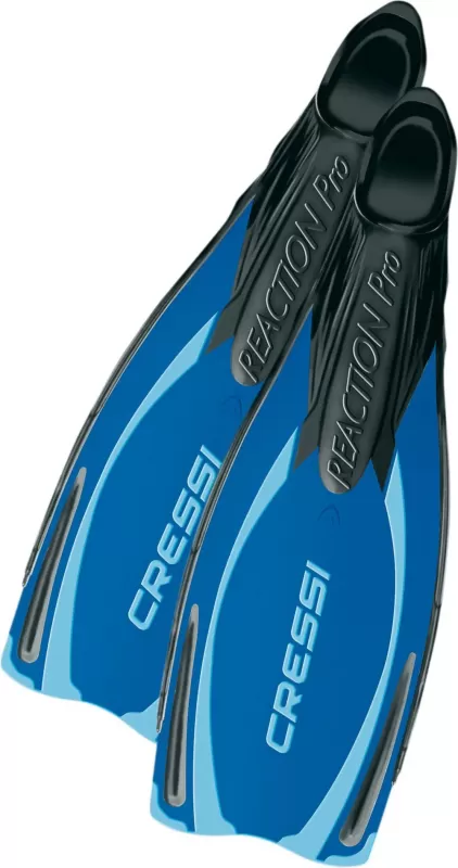 Full foot fins Cressi Sub Reaction Pro 42-43 blue