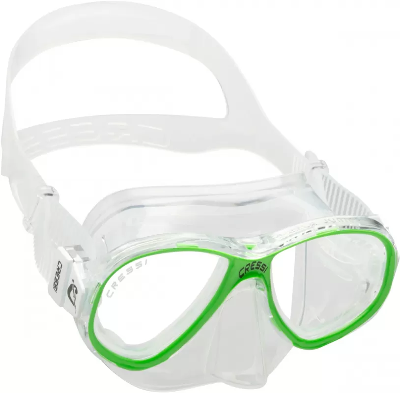 Junior diving mask CRESSI lime