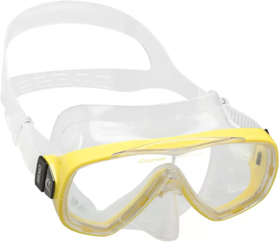 Snorkeling mask CRESSI Onda yellow