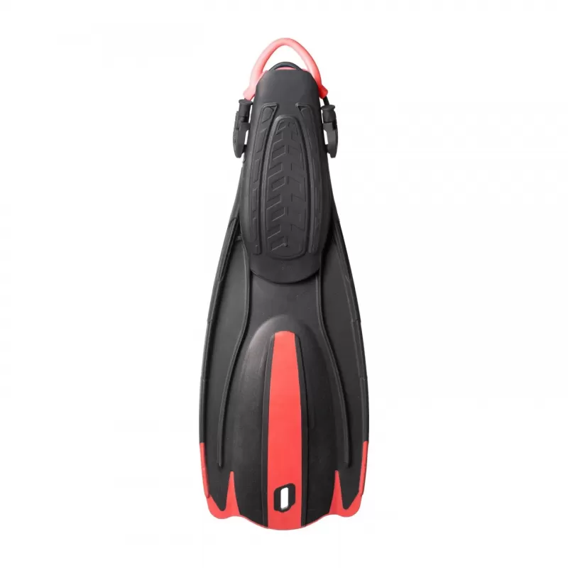 Sort open-heel fins ressi Sub Maui S/M - EU 38/41 black red
