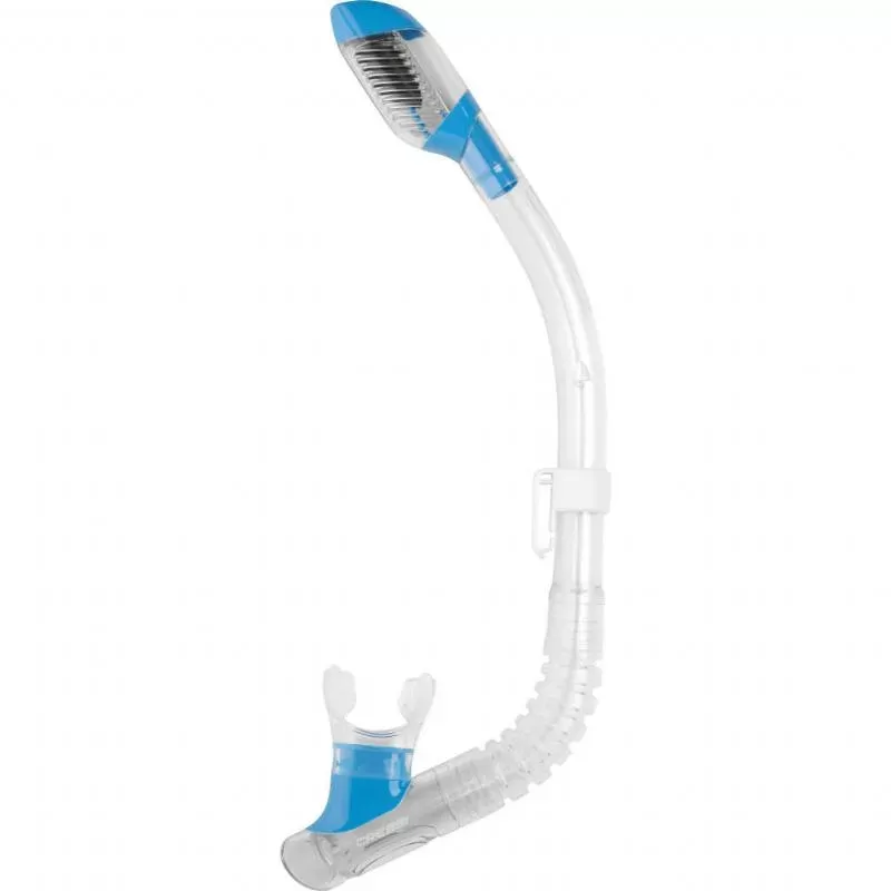 Snorkel for women and kids Cressi Minidry silver