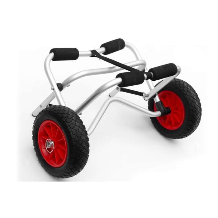 aluminium kayak trolley with inflatable tires