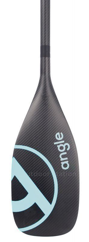 angle carbon sup paddle performance 2 piece