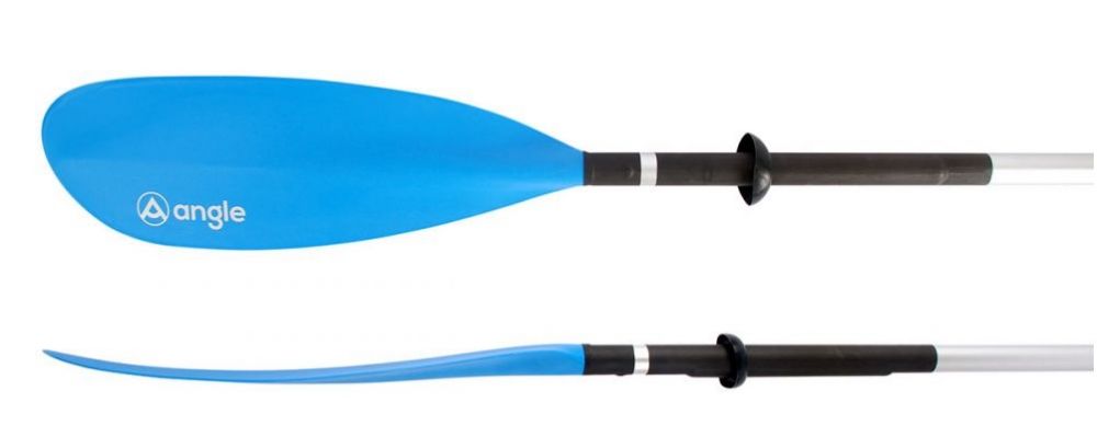 angle kayak paddle alloy 1pc 220cm standard pdlst220alu