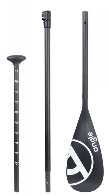 angle sup paddle carbon unibody 7 3 piece