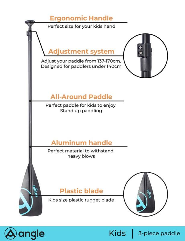 Angle SUP paddle for Kids JUNIOR 3