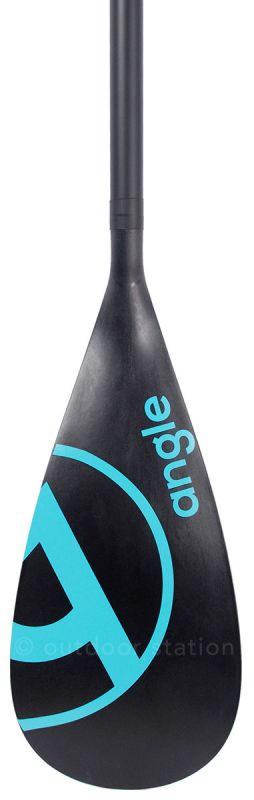 angle sup paddle hybrid carbon 2 piece