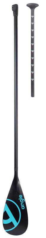 Angle sup paddle HYBRID carbon 6 2-piece