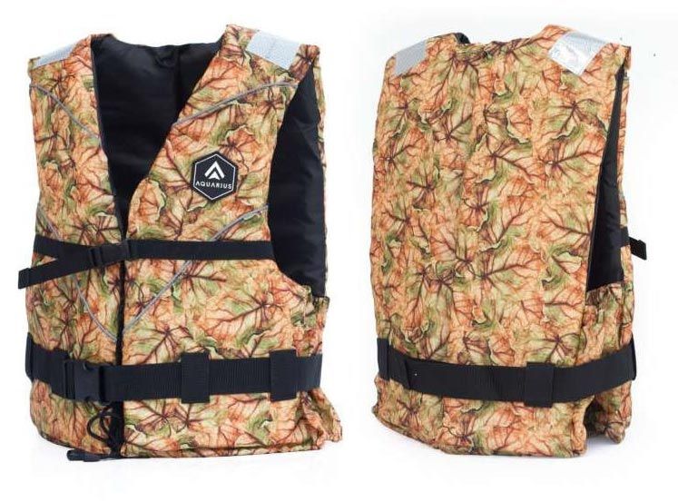 Aquarius Standard Safety Vest Camo forest S/M