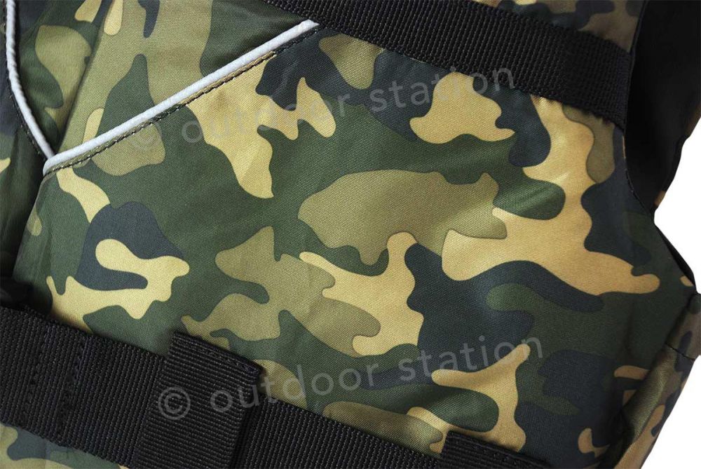 Aquarius Standard Safety Vest Camo military S/M