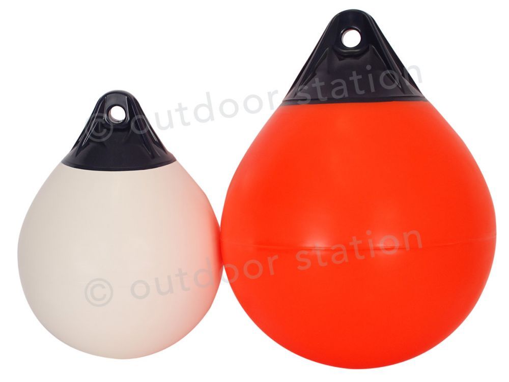 Boat buoy fender series A white A-3