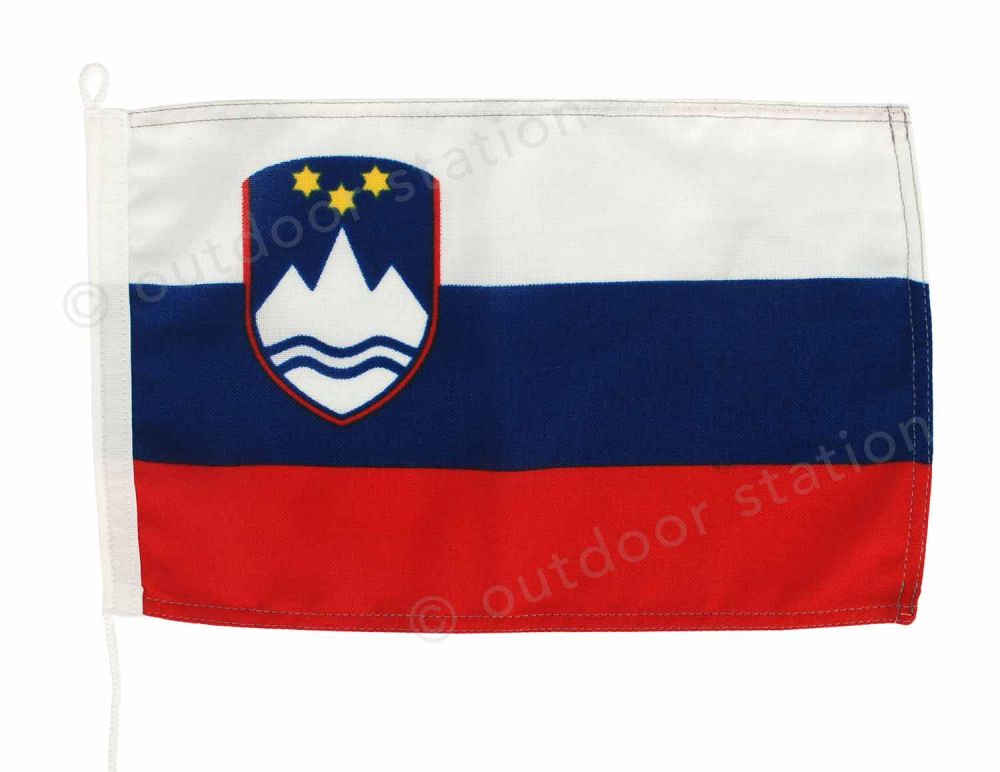 Country flag for boat  30x45 cm Slovenia