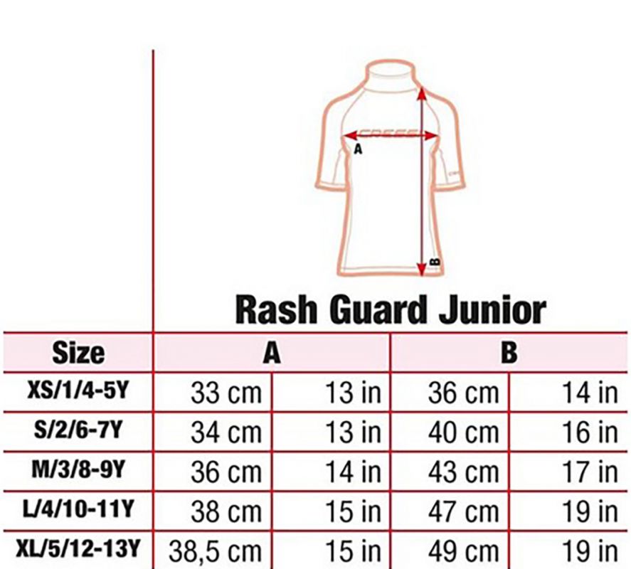 Cressi rash guard for children - short sleeves 4-5 pink