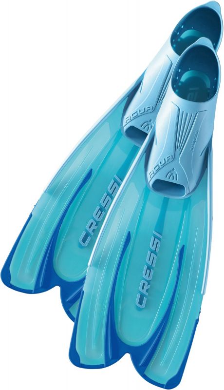 cressi sub agua fins long blade crefinagu