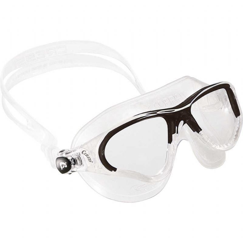 Cressi Sub swimming goggles Cobra transparent/schwarz
